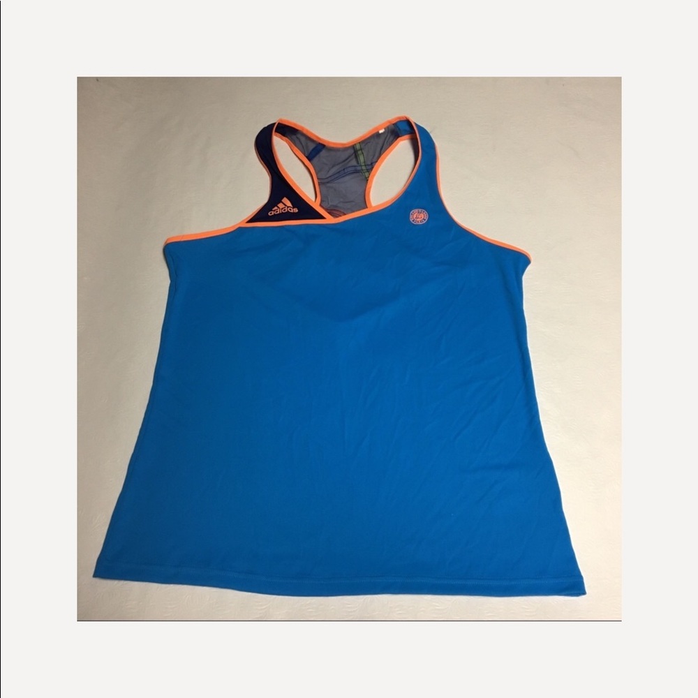 Womens Sleeveless Tank Solar Blue Size XL.